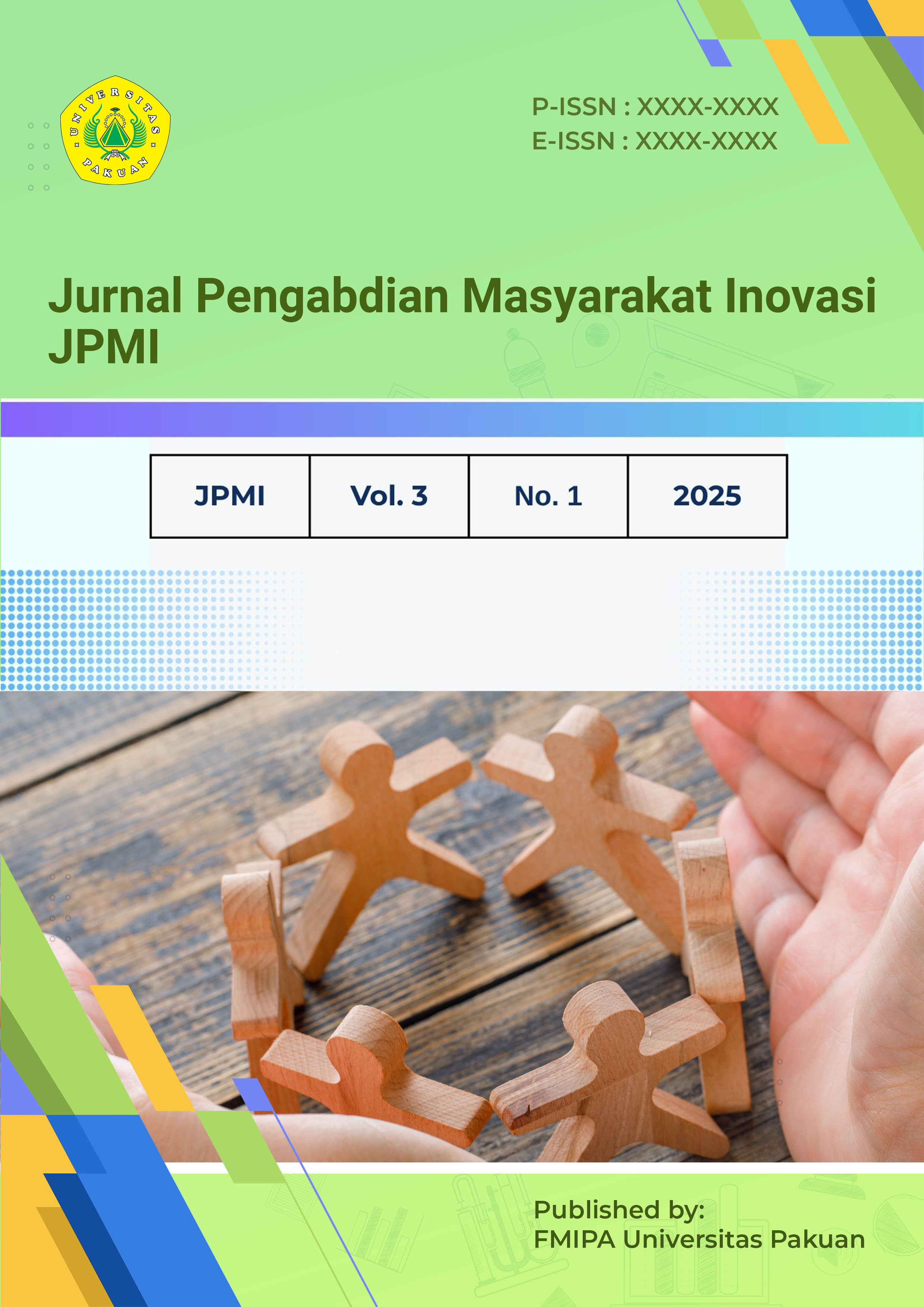 					View Vol. 3 No. 1 (2025): JPMI (Jurnal Pengabdian Masyarakat Inovatif)
				